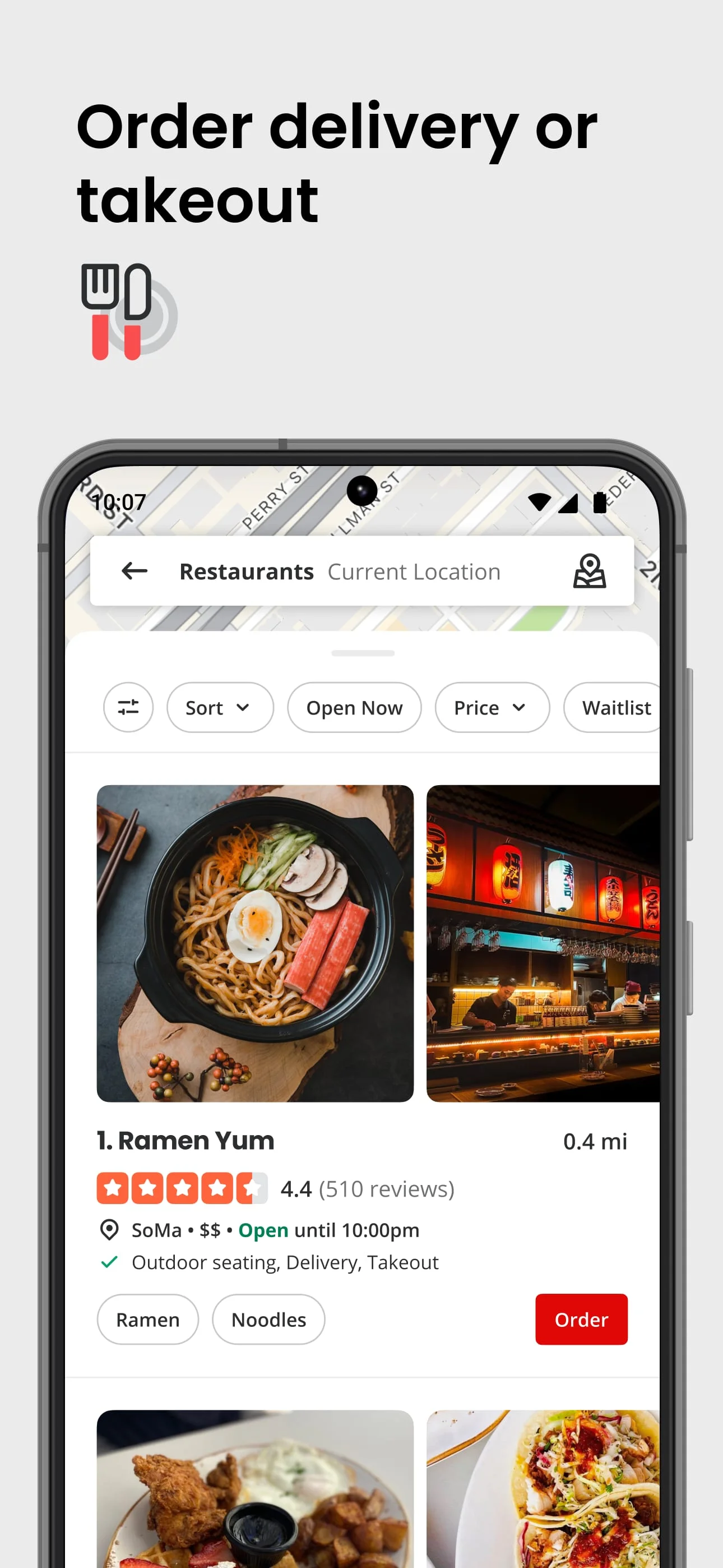 Yelp: Food, Delivery & Reviews Screenshot 3