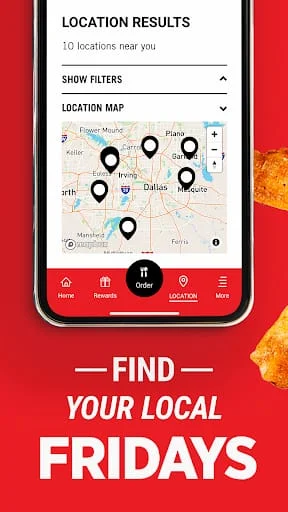 TGI Fridays US Screenshot 1