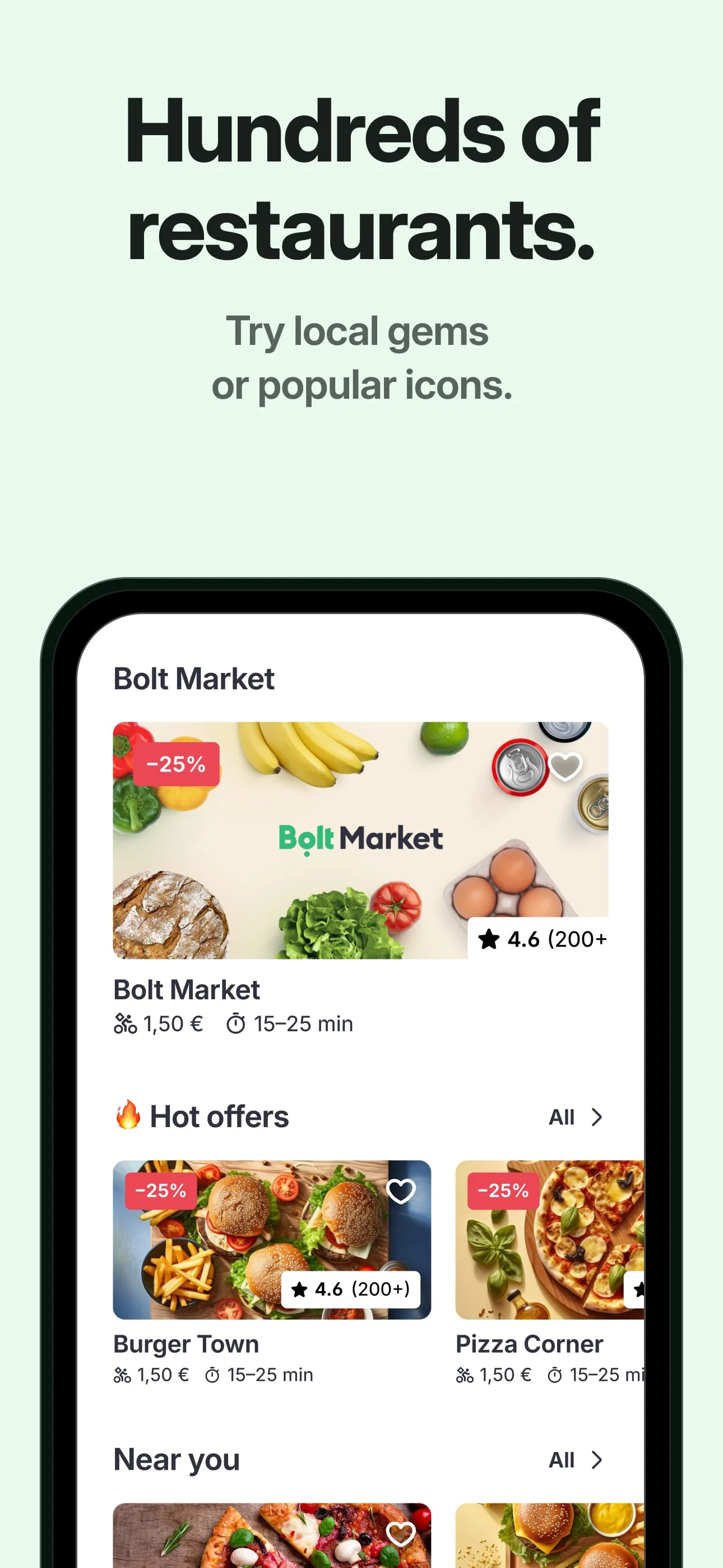 Bolt Food: Delivery & Takeaway Screenshot 3