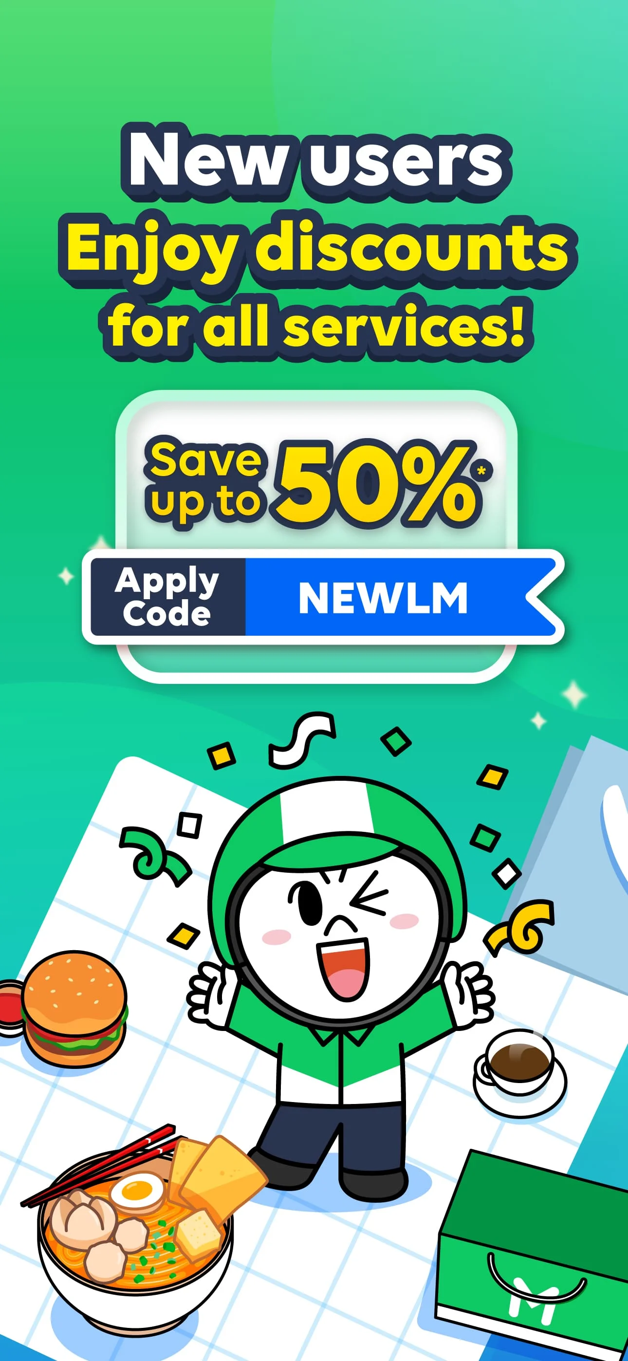 LINE MAN - Food, Shop, Taxi Screenshot 1