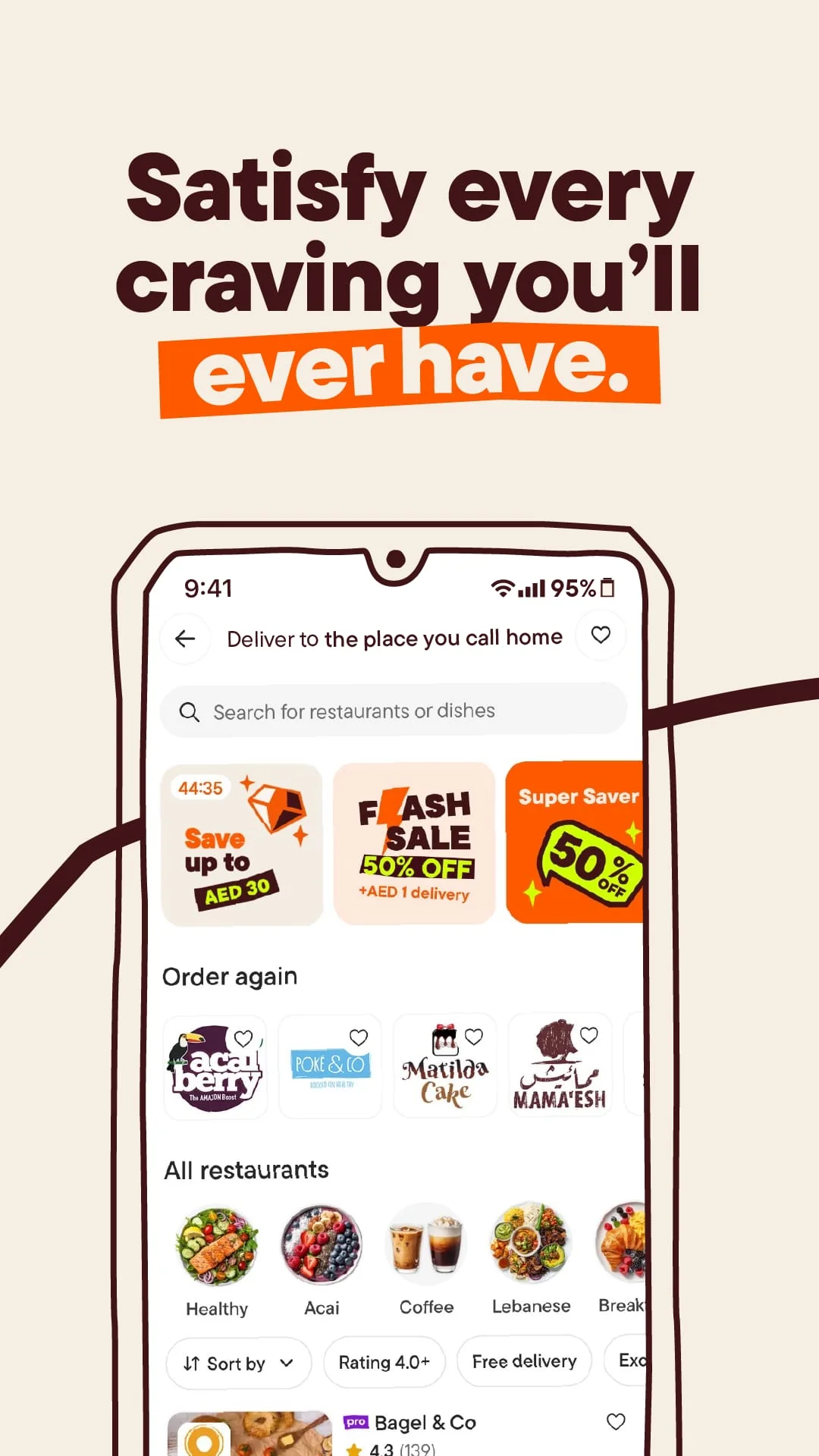 talabat: Food, grocery & more Screenshot 2