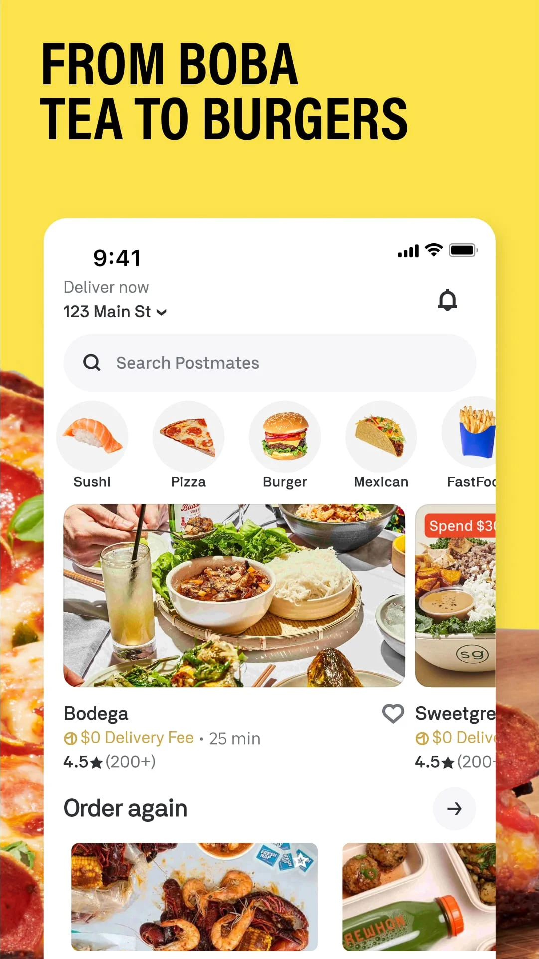Postmates - Food Delivery Screenshot 2