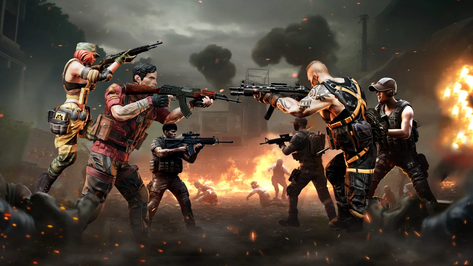 Zombie Hunter: Offline Games Screenshot 2