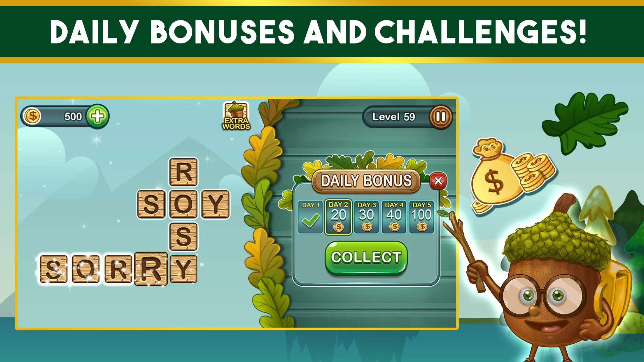 Word Nut - Word Puzzle Games Screenshot 3