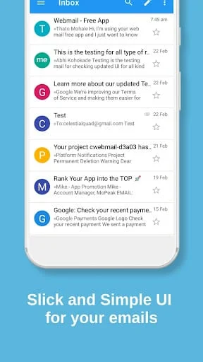 Webmail - App Screenshot 3