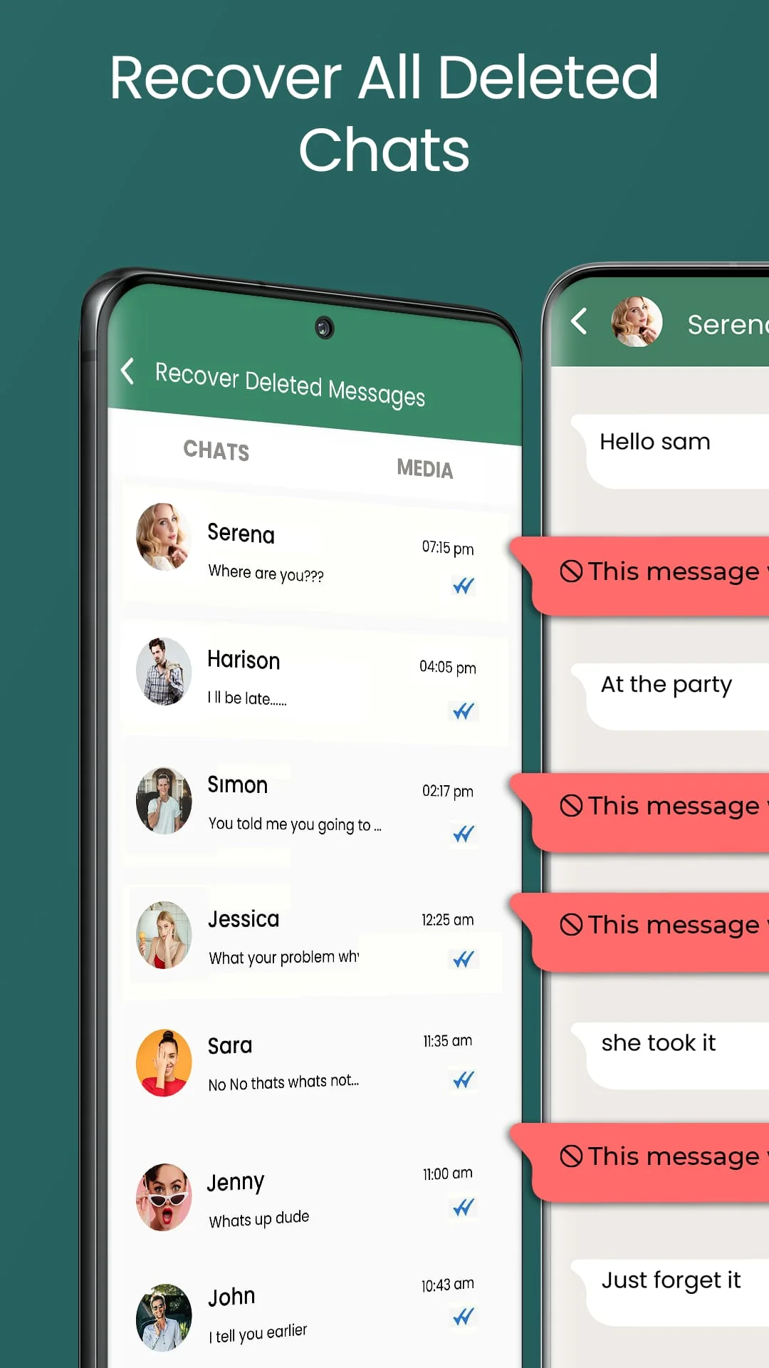 Recover Deleted Messages All Screenshot 4