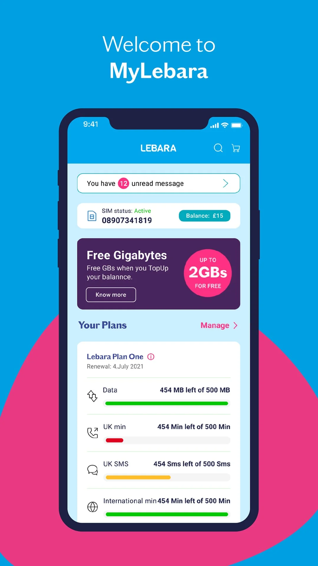 MyLebara Screenshot 1