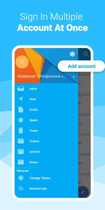 Login Mail For HotMail&Outlook Screenshot 3