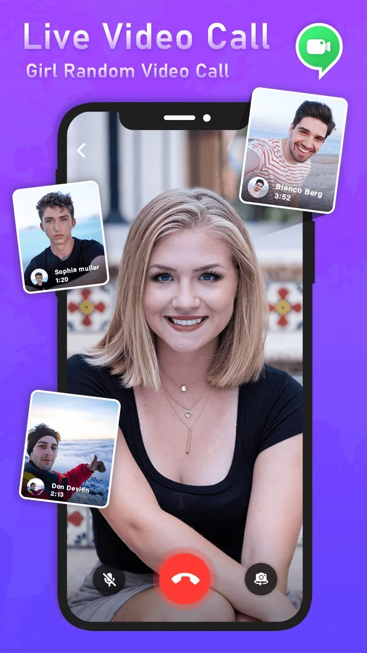 Live Video Call - Live chat Screenshot 2