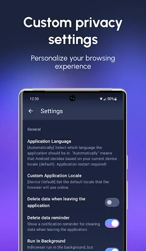 InBrowser - Incognito Browsing Screenshot 3