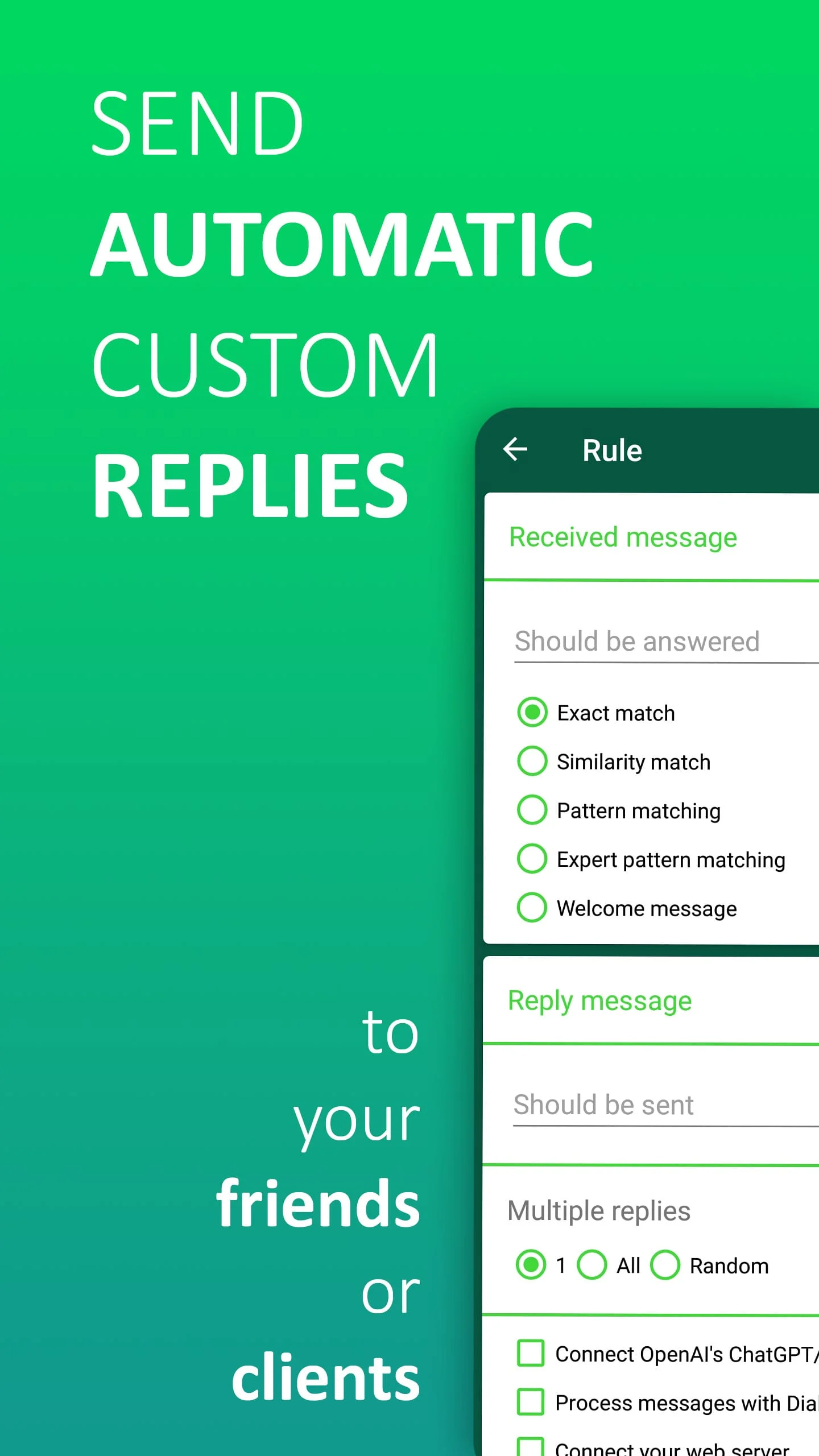 AutoResponder for WA Screenshot 1