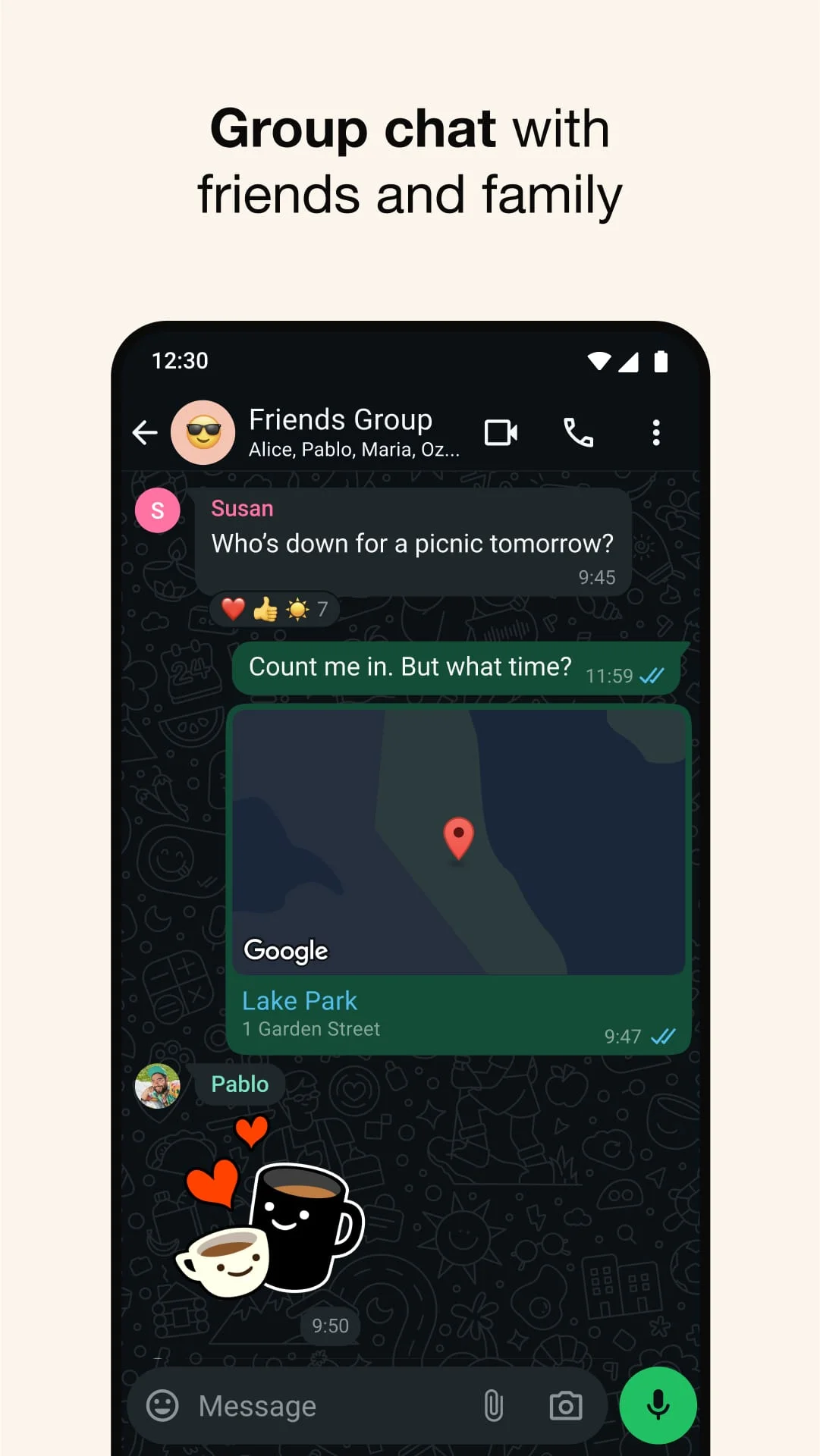 WhatsApp Messenger Screenshot 4