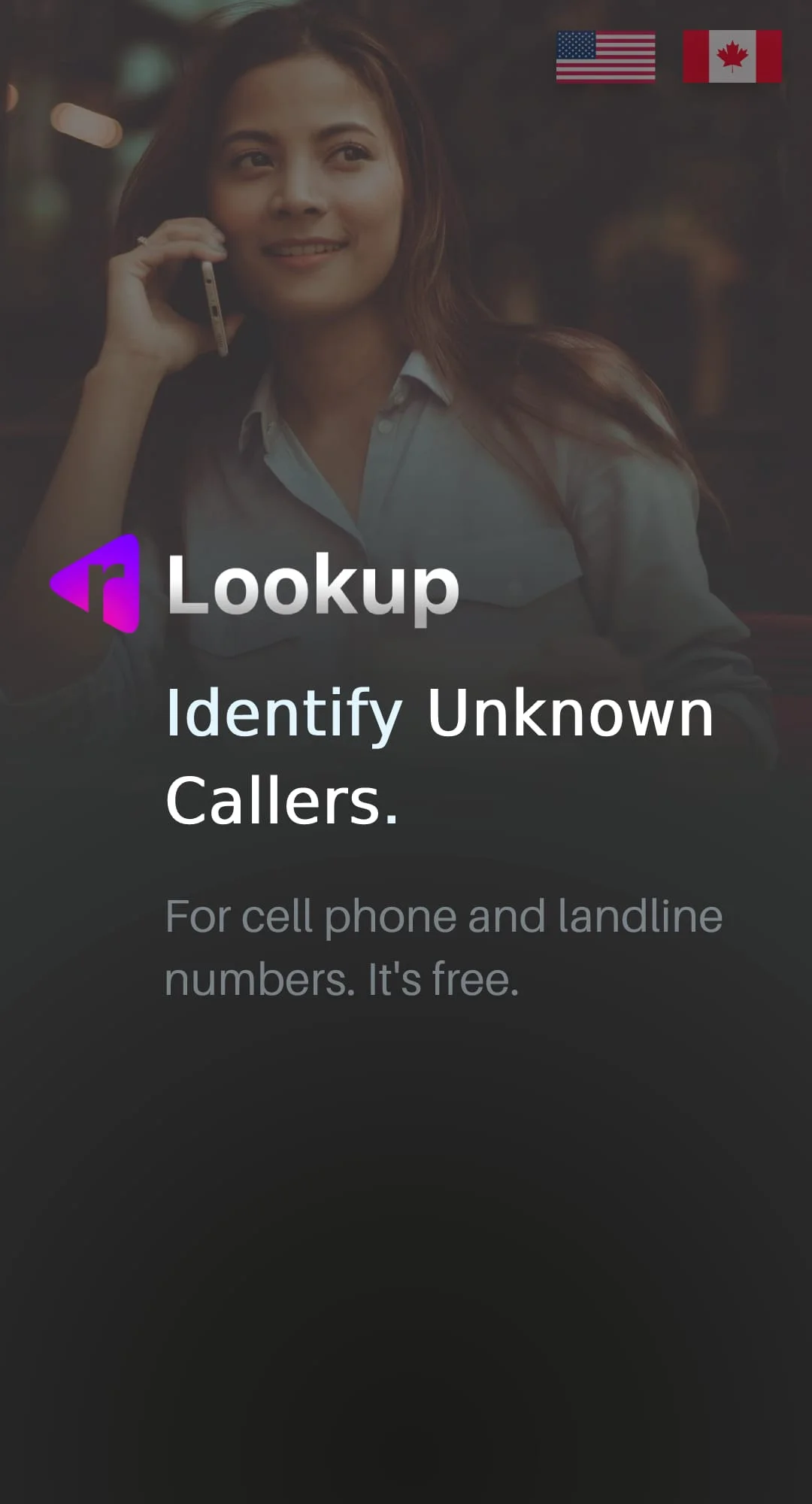 Reverse Phone Lookup — rLookup Screenshot 1