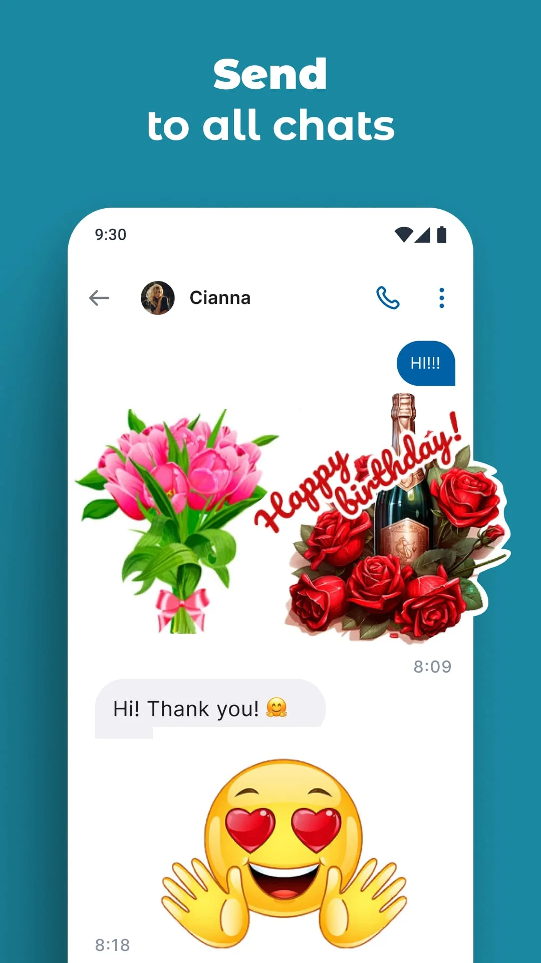 Stickers and emoji - WASticker Screenshot 4