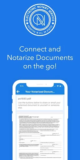Notarize Documents Now with In Screenshot 1