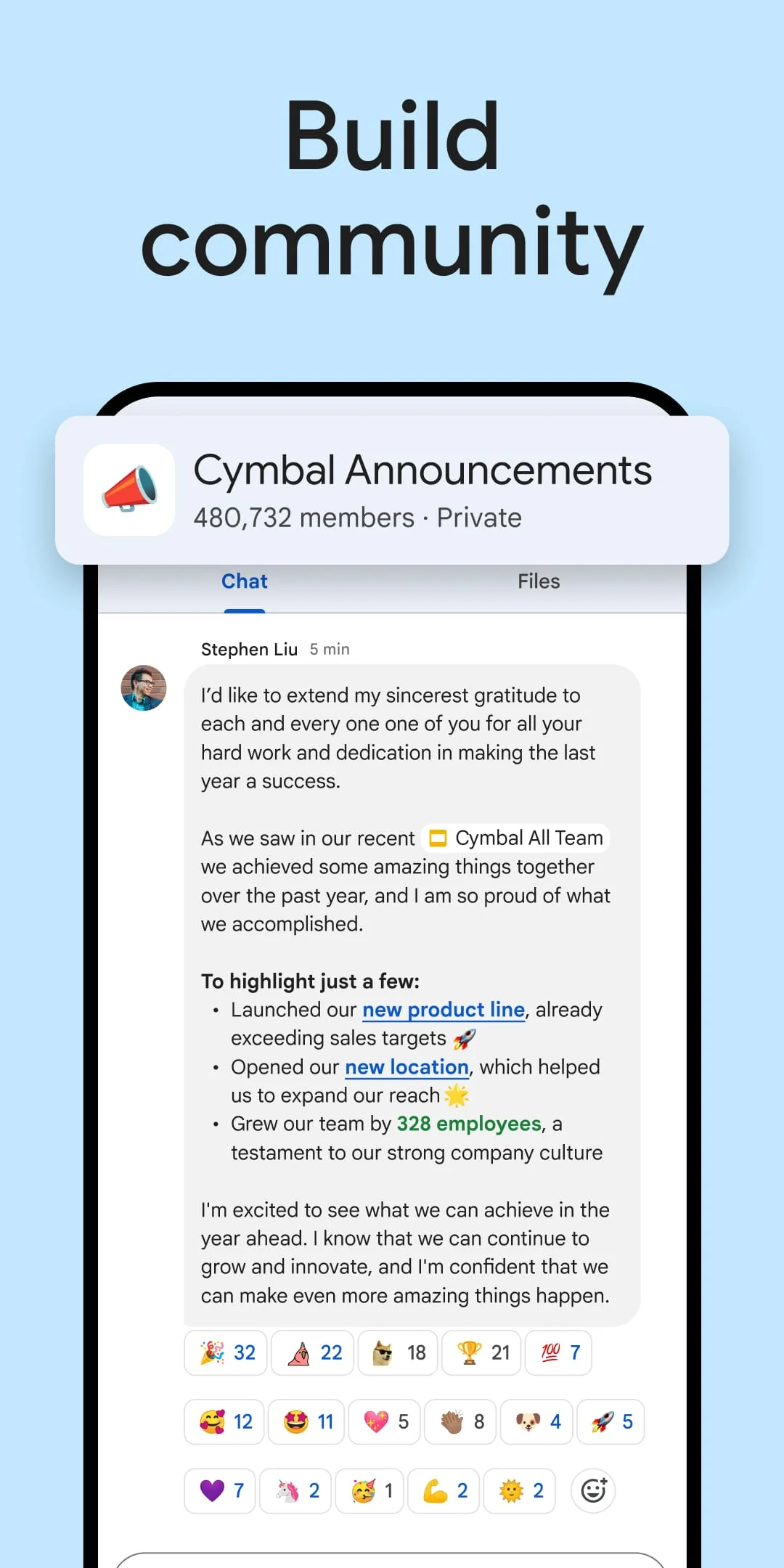 Google Chat Screenshot 4