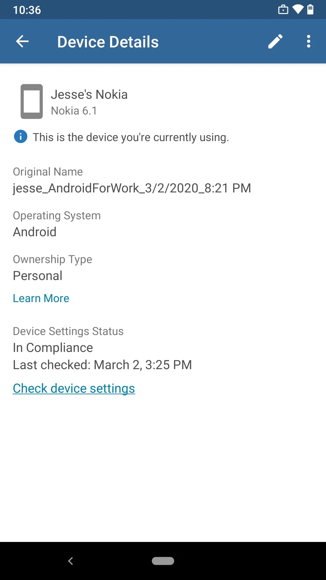 Intune Company Portal Screenshot 4