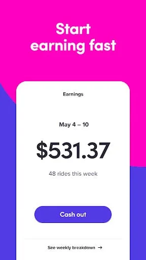 Lyft Driver Screenshot 1