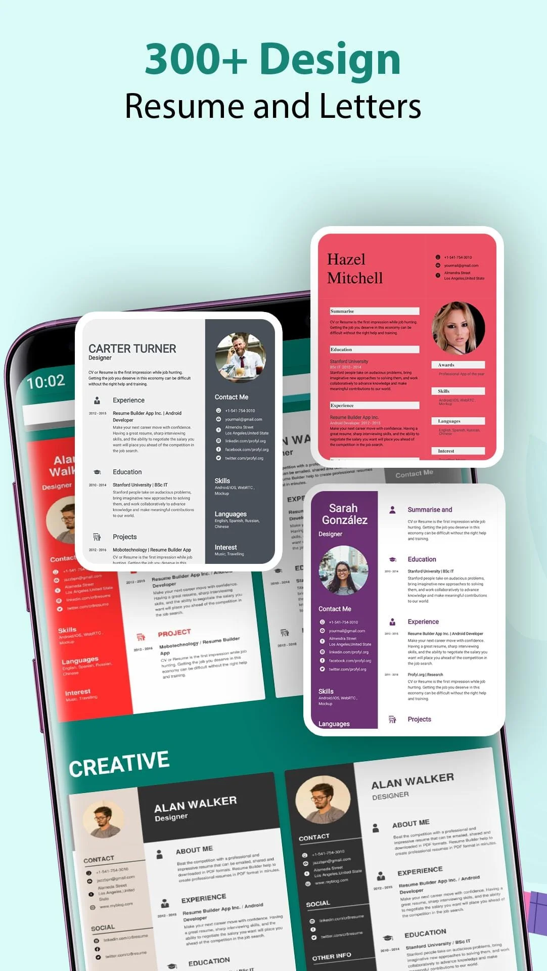 Resume Builder - CV Maker App Screenshot 4