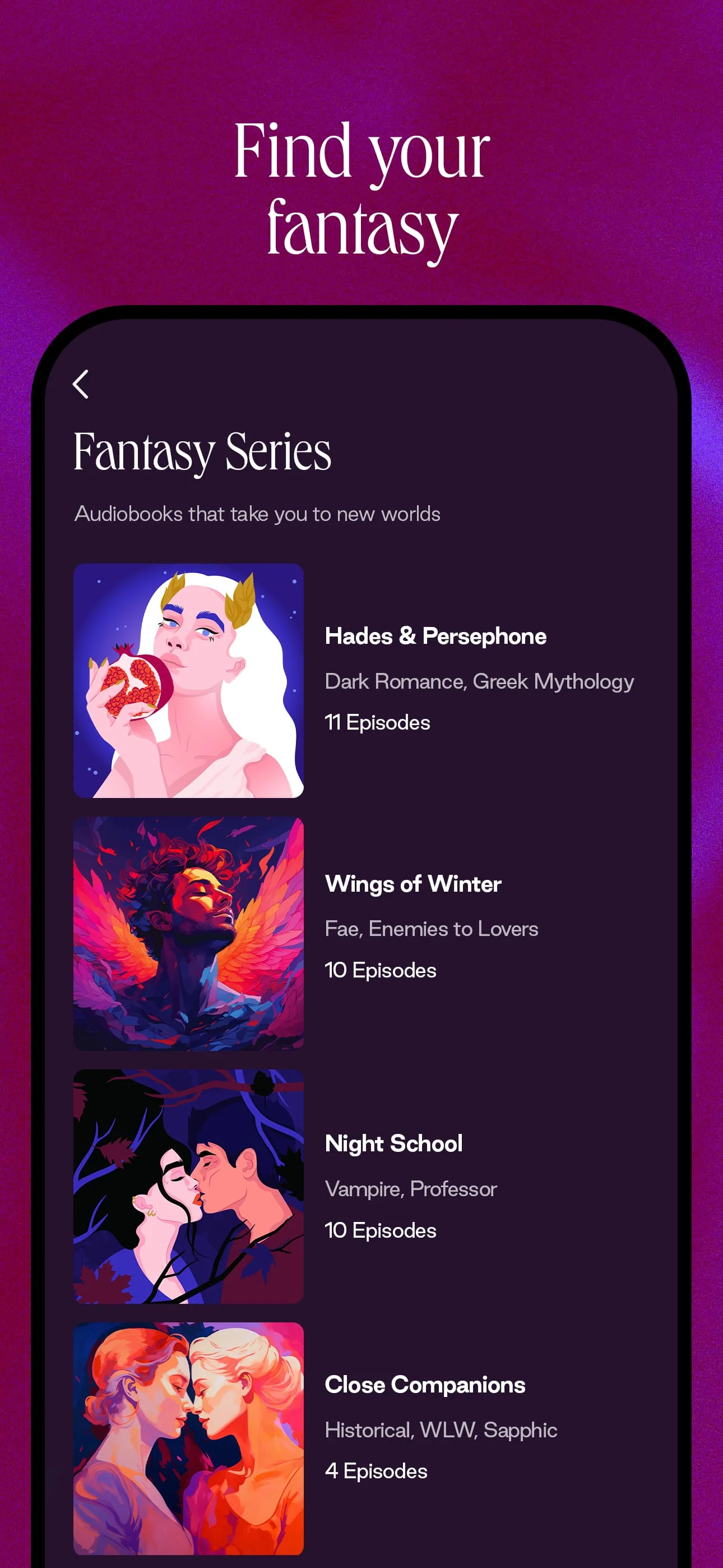 Dipsea – Spicy Audiobooks Screenshot 3
