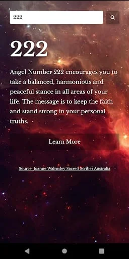 Angel Numbers Numerology Screenshot 3