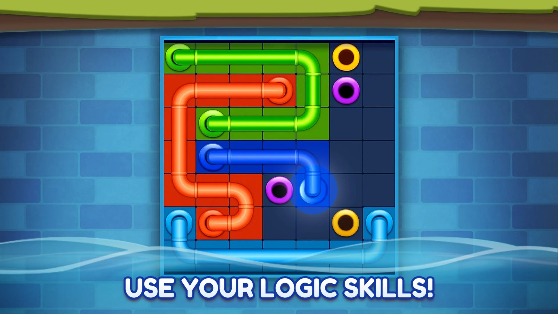 Line Puzzle: Pipe Art Screenshot 1