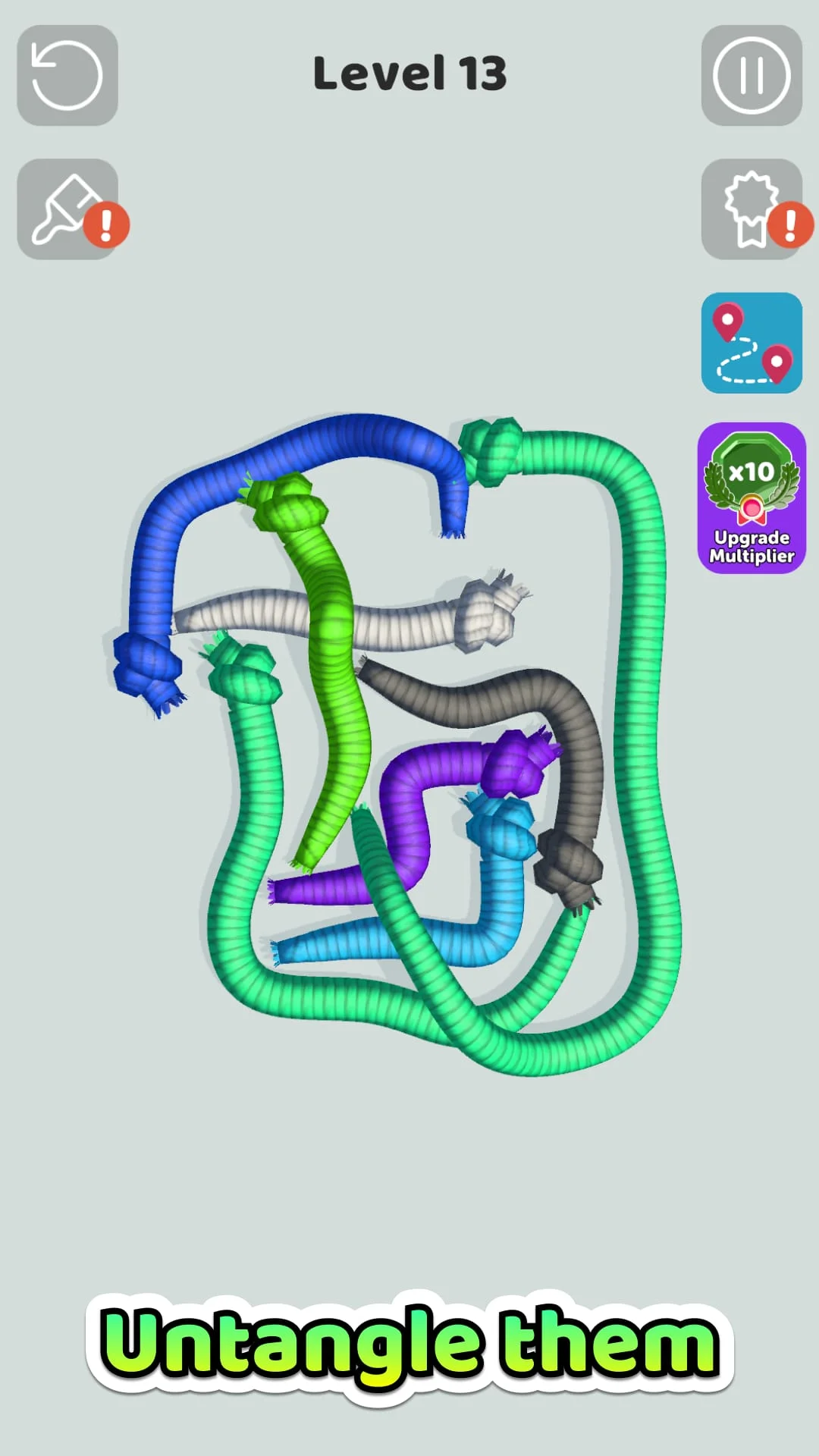 Tangled Snakes Screenshot 1