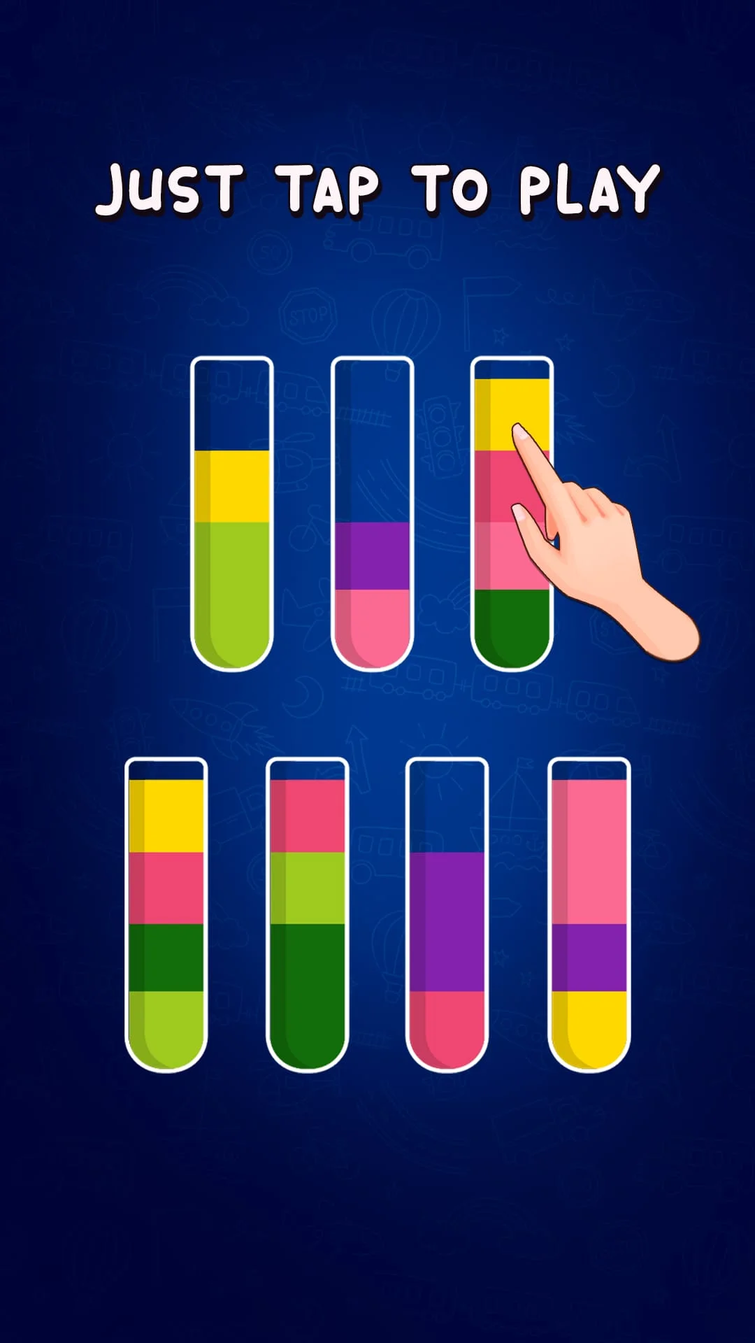 Water Sorting: Color Games Screenshot 1
