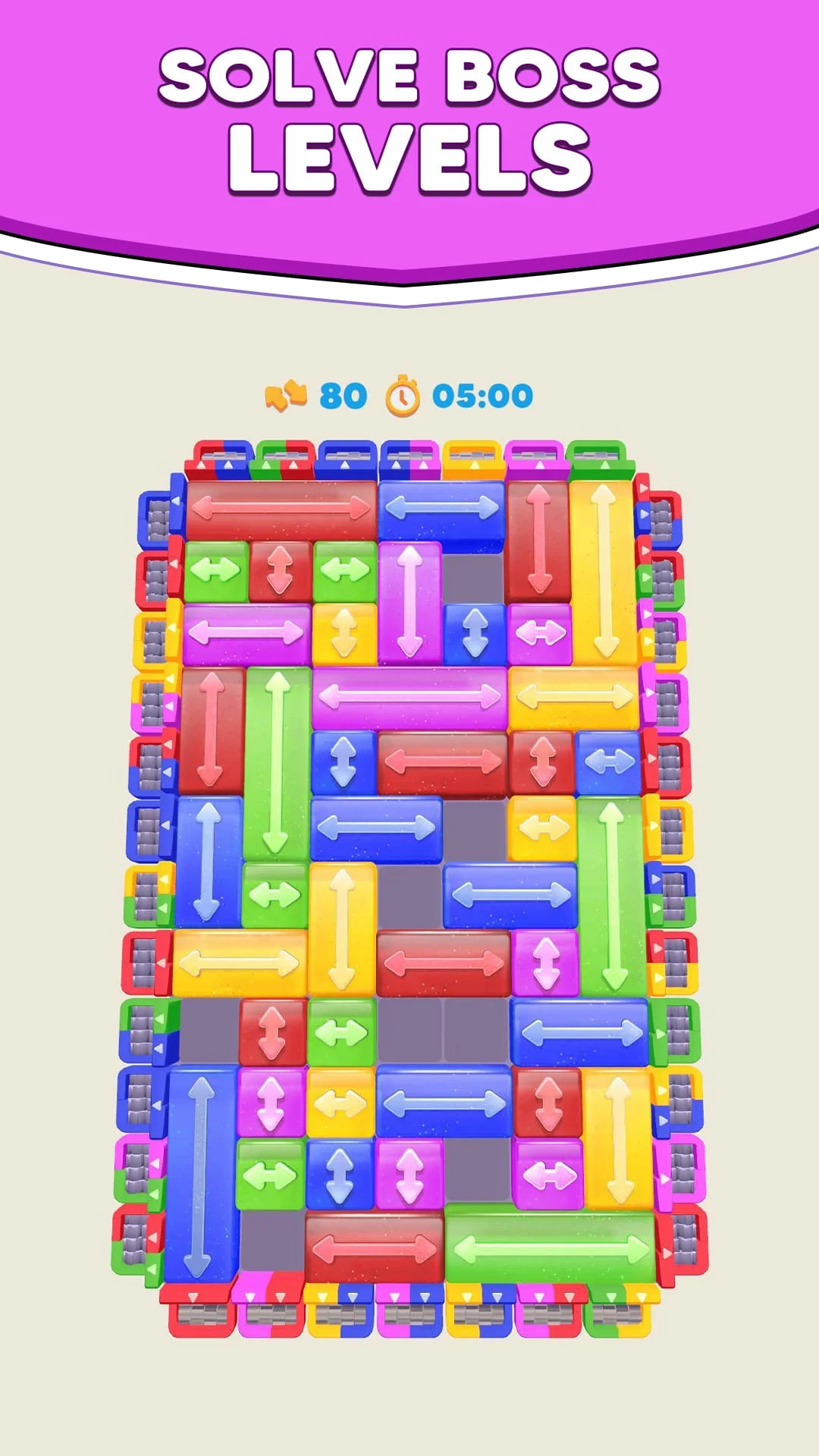 Color Blocks 3D: Slide Puzzle Screenshot 3