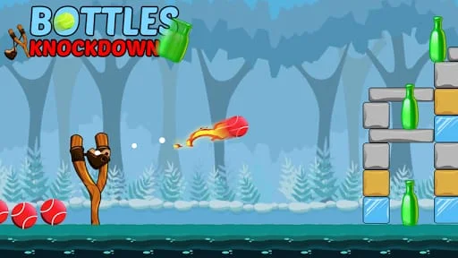 Bottle Shooting Game Knock Screenshot 1