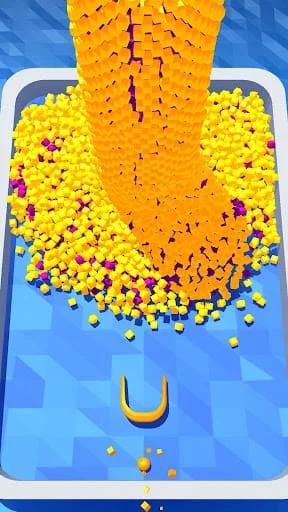 Collect Cubes - ASMR Puzzle Screenshot 1