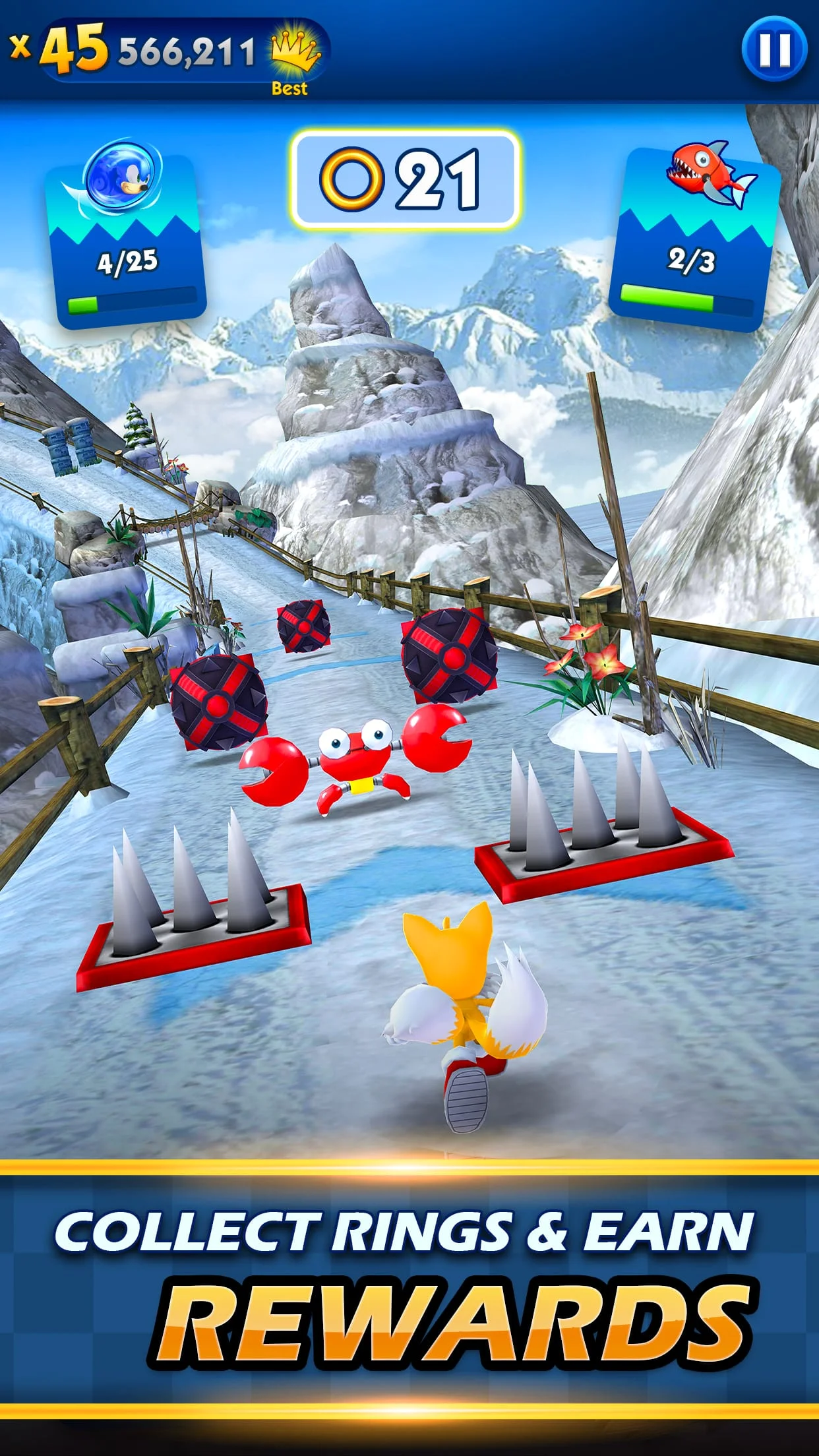Sonic Dash Endless Runner Game Screenshot 4
