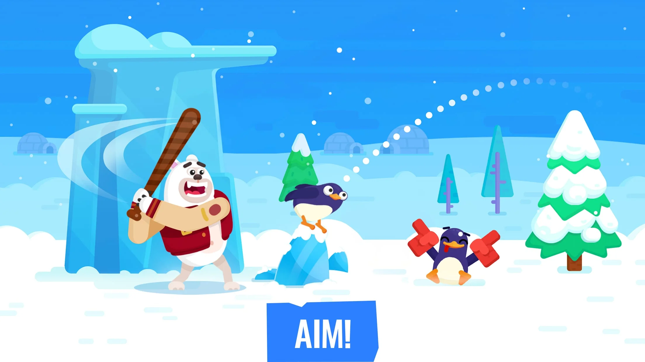 Bouncemasters: Penguin Games Screenshot 1