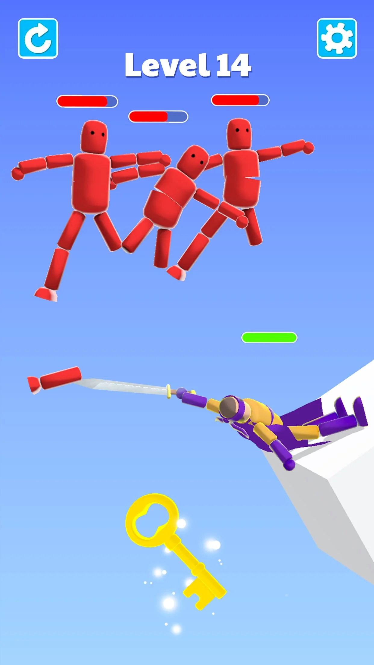Ragdoll ninja: Imposter hero Screenshot 3