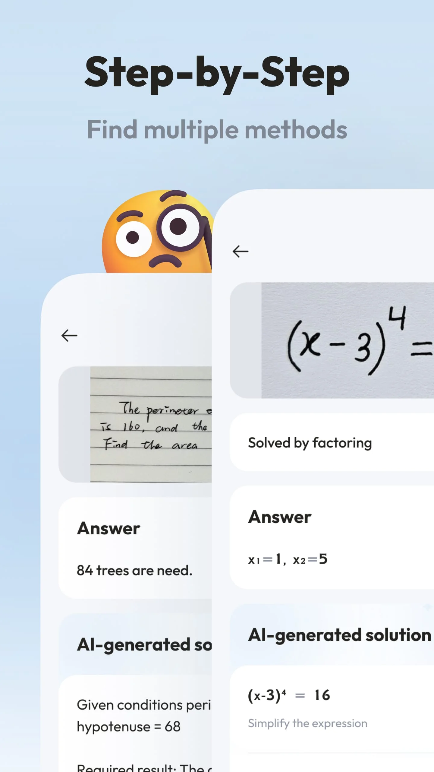 UpStudy - Camera Math Solver Screenshot 3