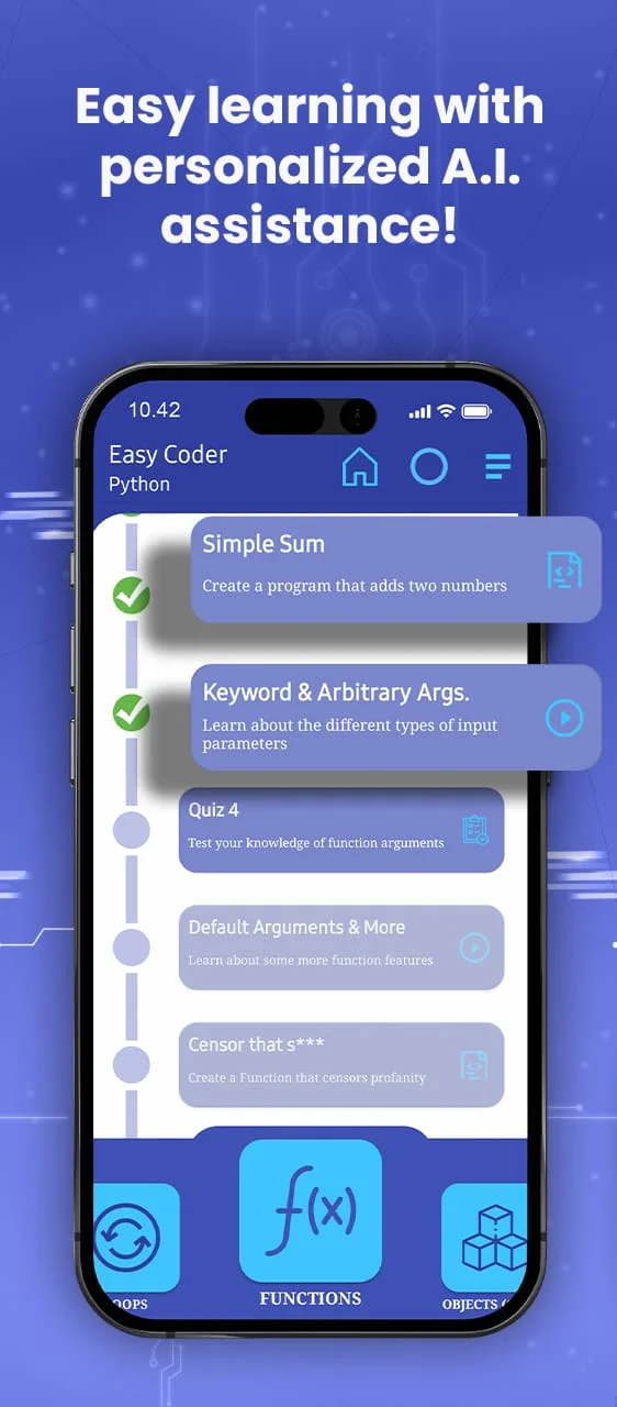EasyCoder : Learn Python Screenshot 4