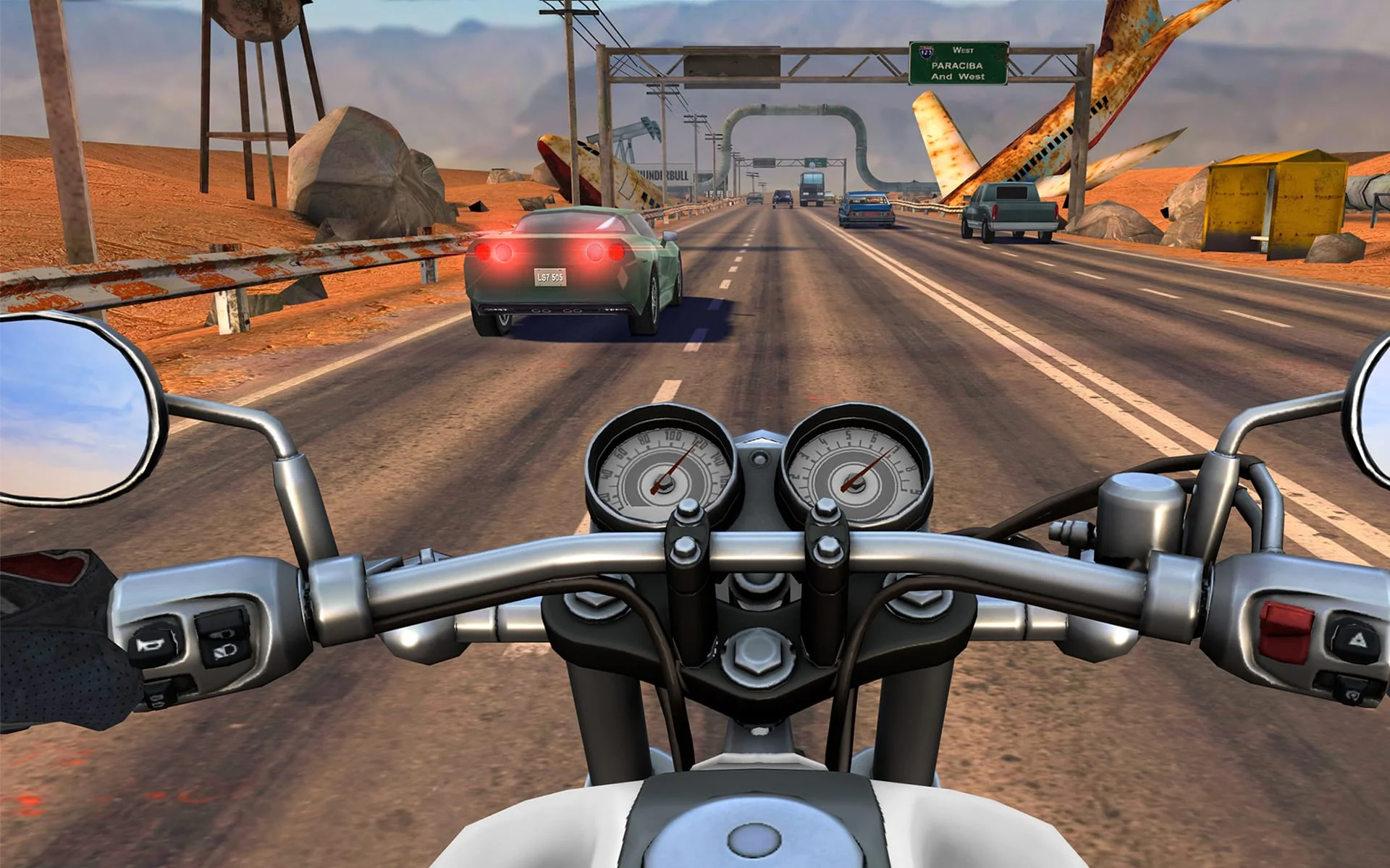 Moto Rider GO: Highway Traffic Screenshot 1