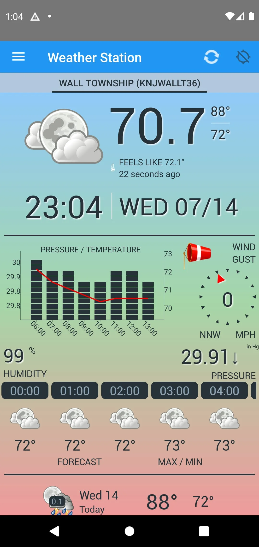 Weather Station Screenshot 1