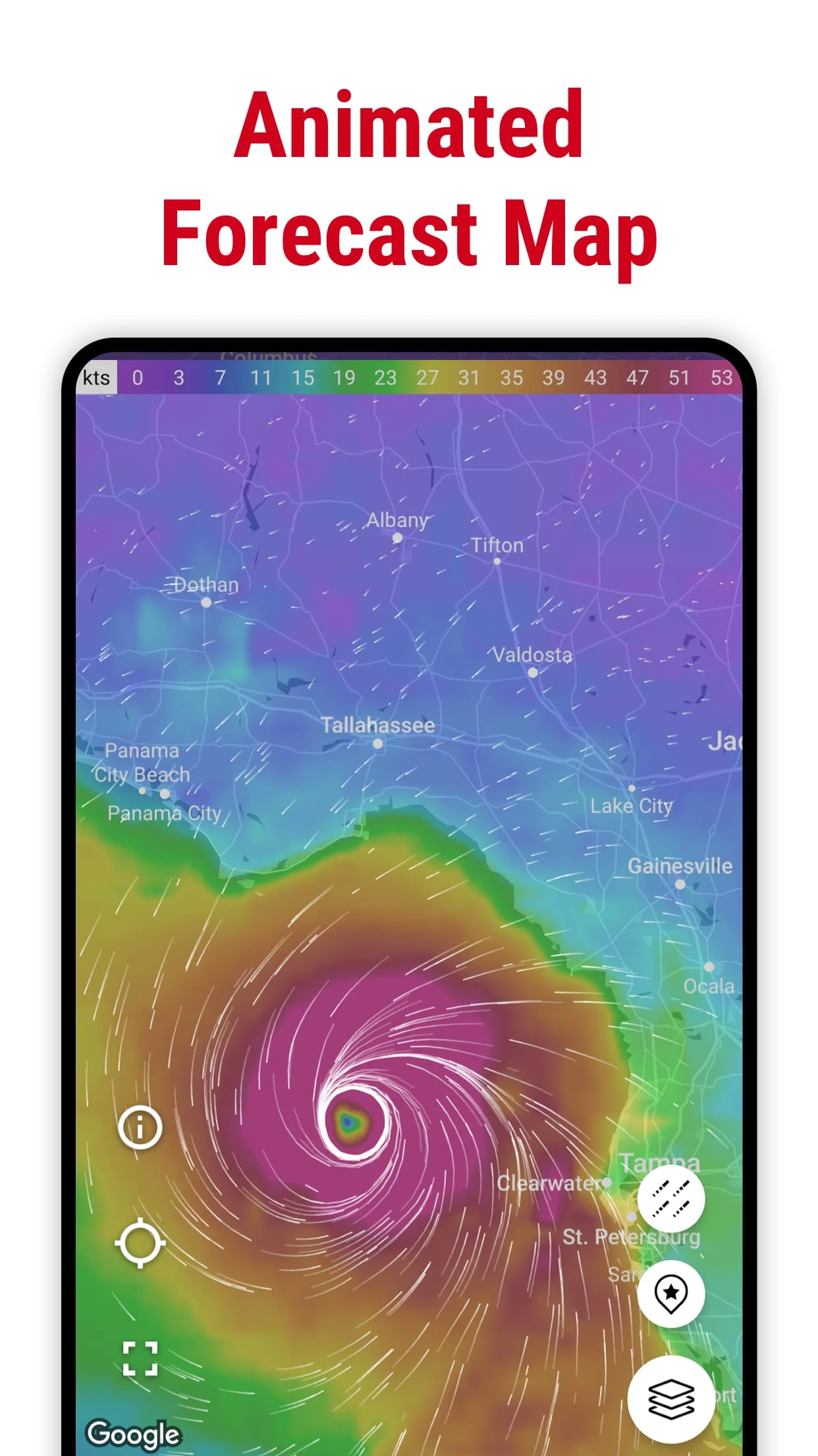 Windfinder: Wind & Weather map Screenshot 4