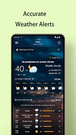 Local Weather Forecast - Radar Screenshot 2