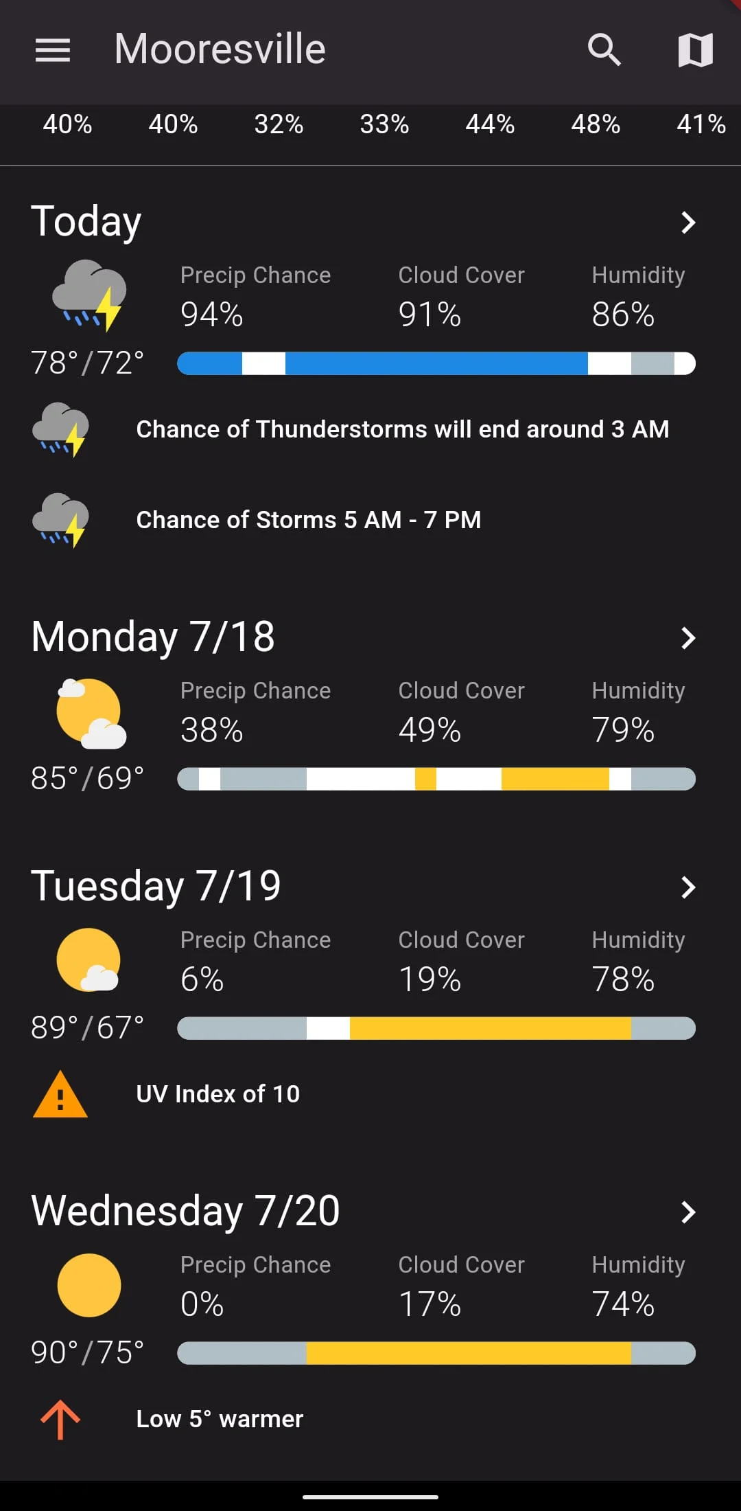 Shadow Weather Screenshot 2