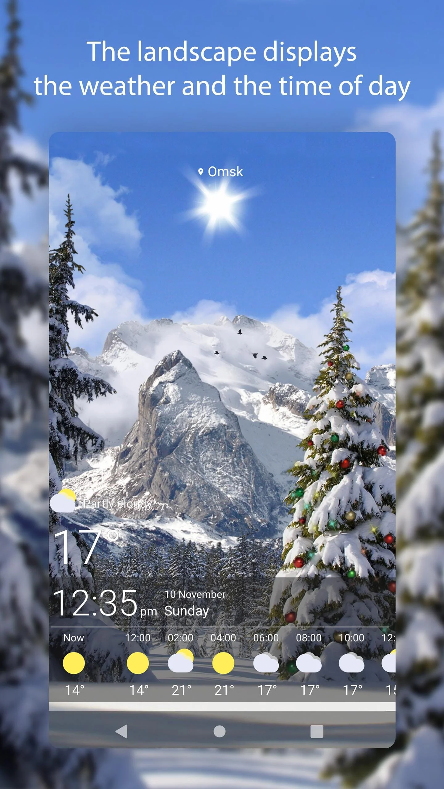 Weather Live Wallpapers Screenshot 2
