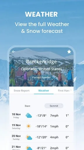 OnTheSnow Ski & Snow Report Screenshot 4