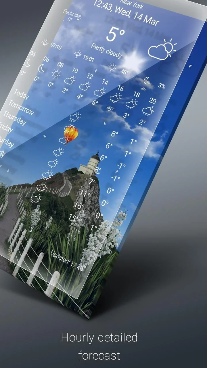 Weather Live Wallpaper Screenshot 2