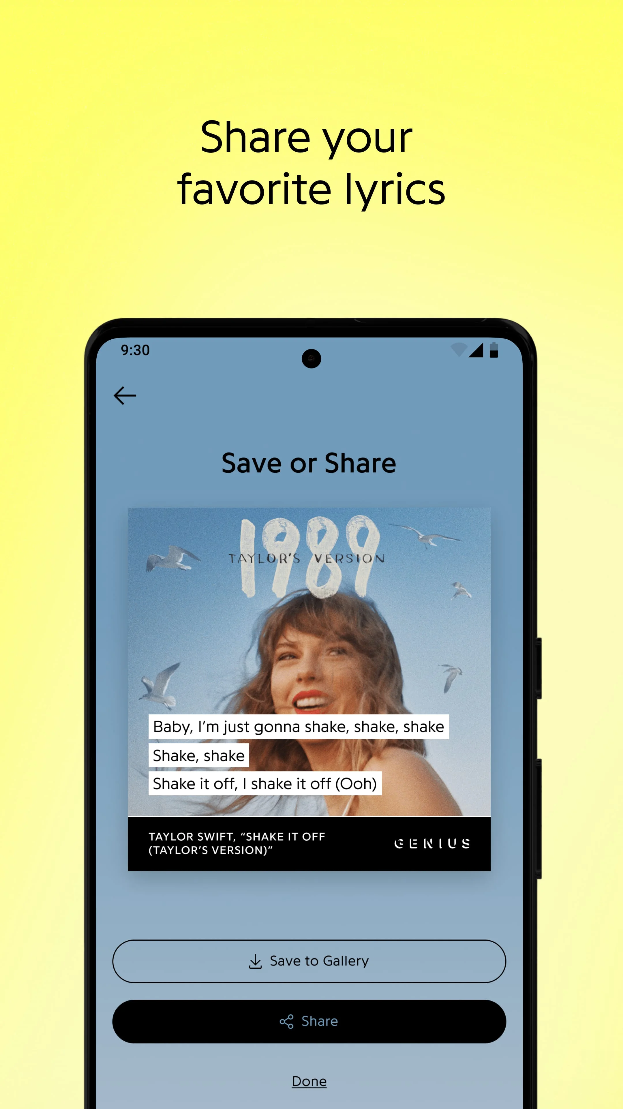 Genius — Song Lyrics Finder Screenshot 4