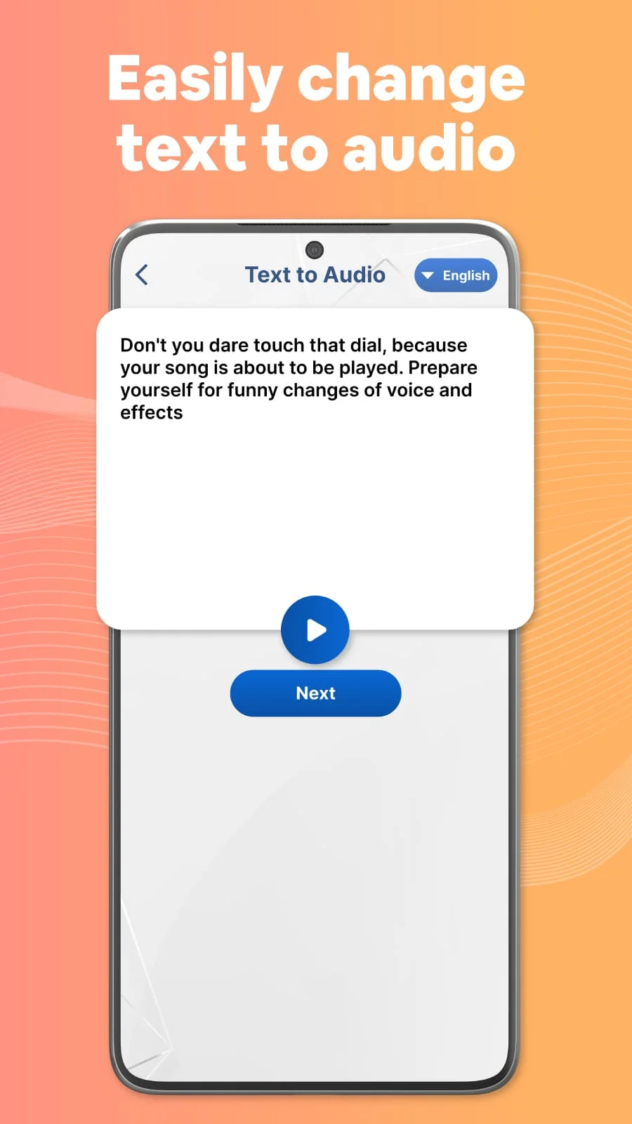 Voice Changer by Sound Effects Screenshot 4