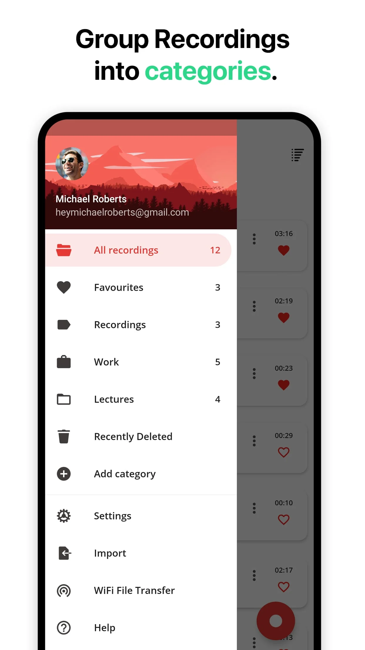 Voice Recorder Screenshot 2