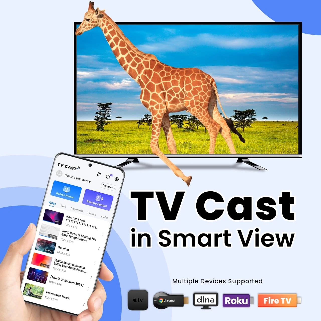 TV Cast: Anycast in smart view Screenshot 1