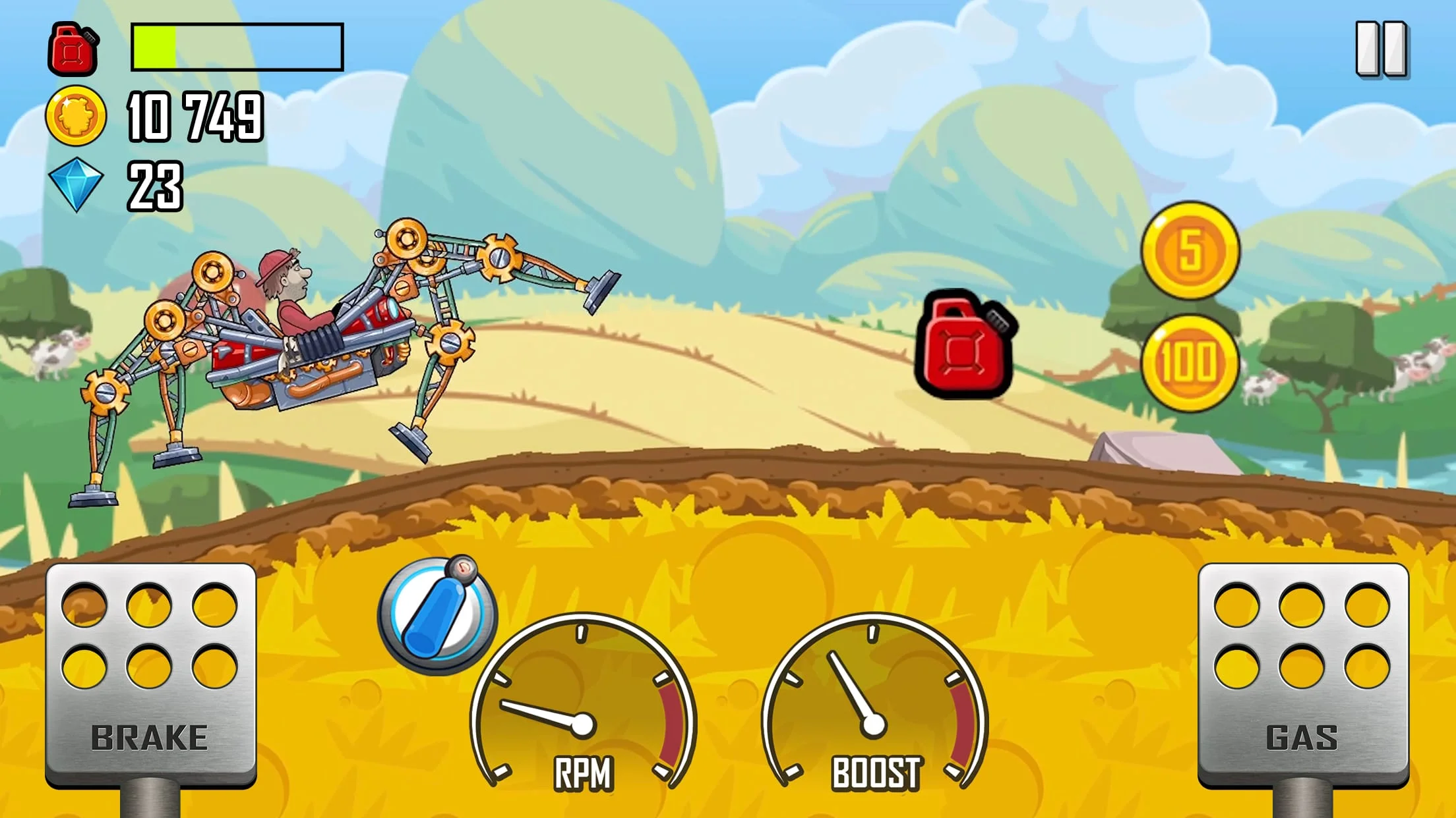 Hill Climb Racing Screenshot 2
