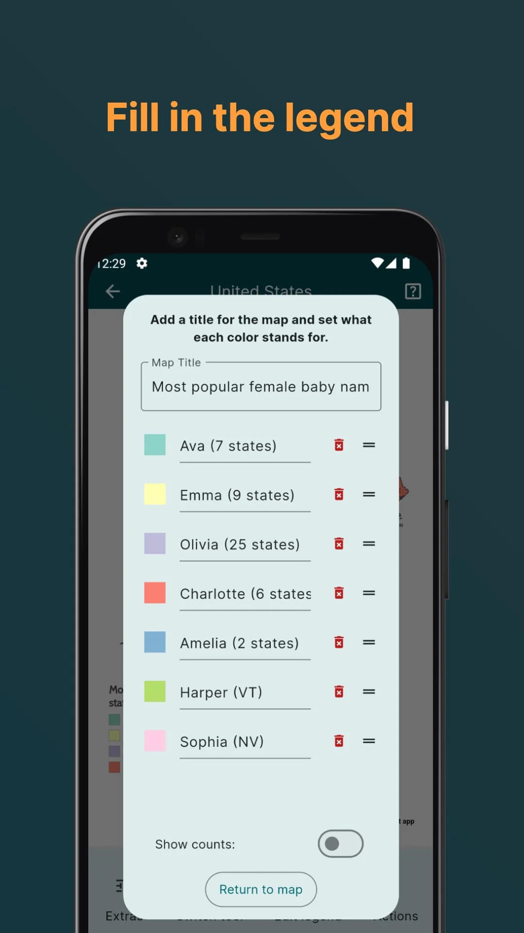 MapChart Screenshot 4